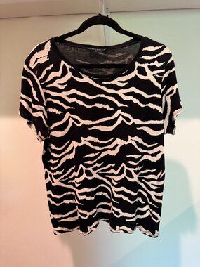 Generation Love Zebra Print Tee